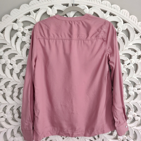 NWT Joe Fresh Dusty Rose Pink Tunic Top - Picture 2 of 5